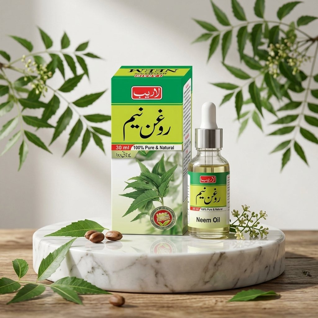 Roghan Neem — Cold-Pressed Neem Oil