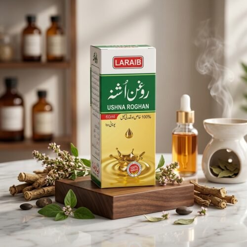 Roghan Ushna — Stone Flower Hair Oil