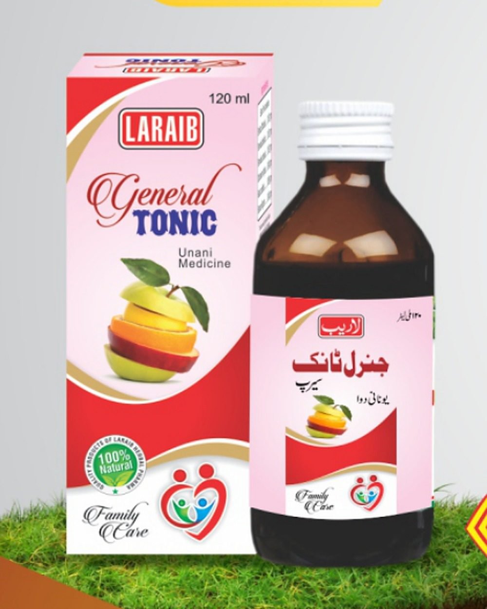 General Tonic Syrup — Family Wellness Tonic — Laraib Herbal Pharma