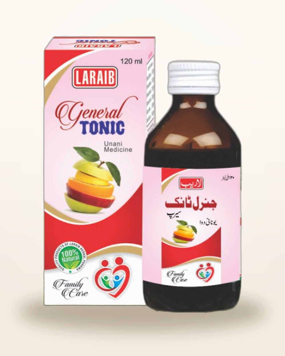 General Tonic Syrup — Family Wellness Tonic — Laraib Herbal Pharma