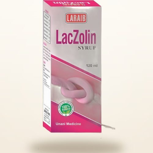 LacZolin Syrup — Gentle Herbal Laxative — Laraib Herbal Pharma