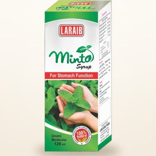 Minto Syrup — Mint Digestive Syrup — Laraib Herbal Pharma