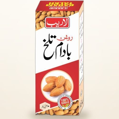 Roghan Badam Talkh — Bitter Almond Ear Oil — Laraib Herbal Pharma