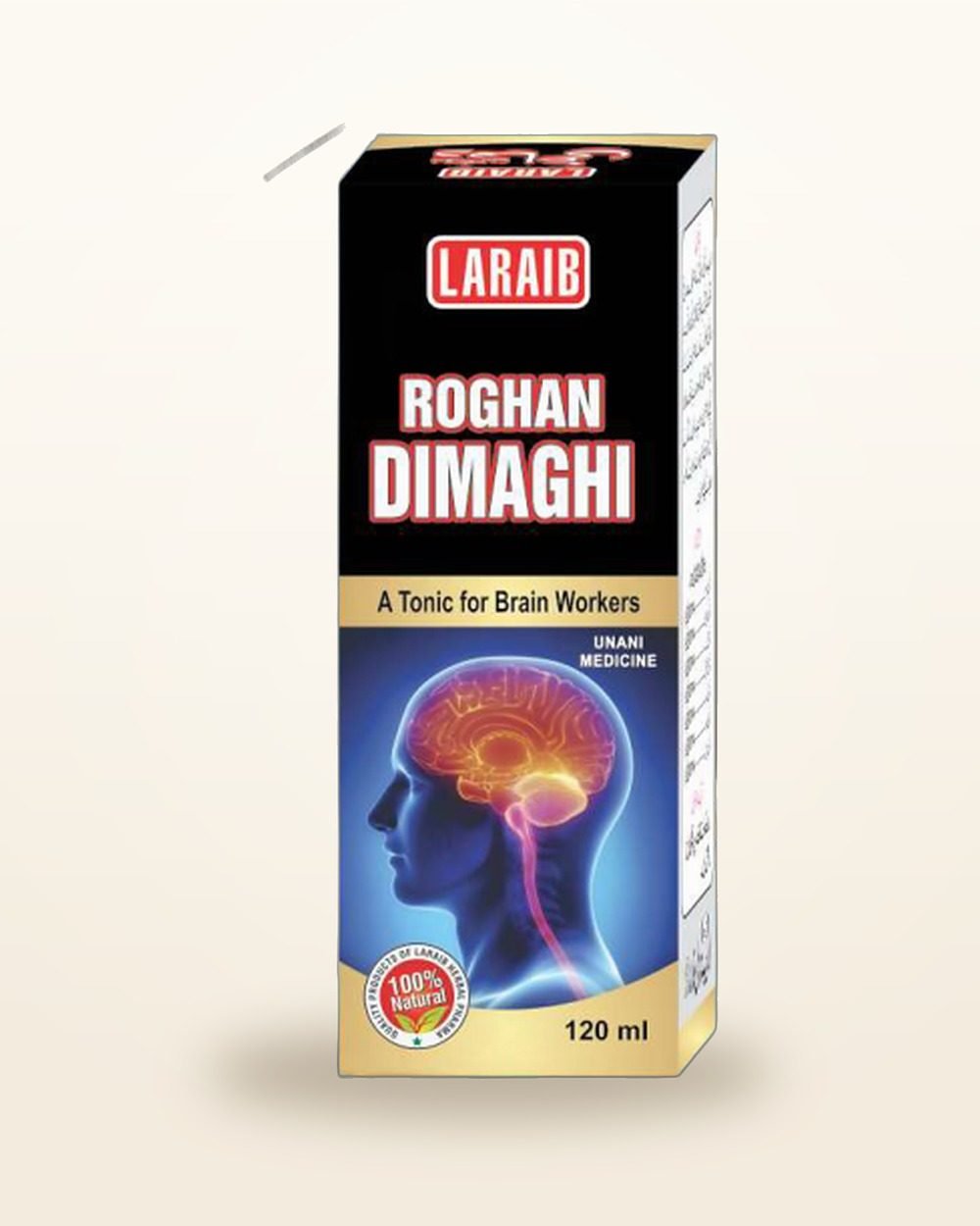 Roghan Dimaghi — Brain Tonic Scalp Oil — Laraib Herbal Pharma