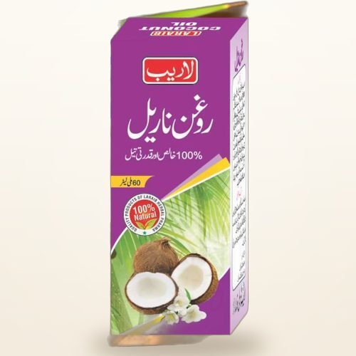 Roghan Nariyal — Pure Coconut Hair Oil — Laraib Herbal Pharma