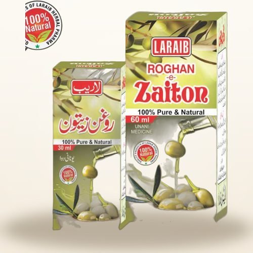 Roghan Zaitoon — Pure Olive Oil — Laraib Herbal Pharma