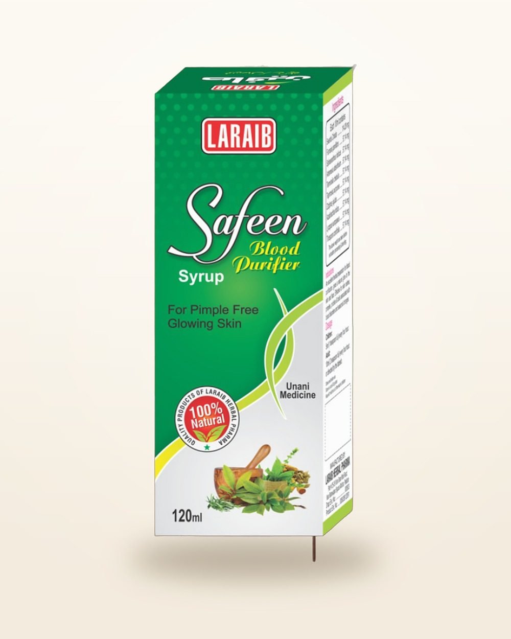 Safeen Syrup — Herbal Blood Purifier — Laraib Herbal Pharma