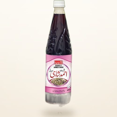 Sharbat-e-Ahmed Shahi — Calming Brain & Heart Syrup — Laraib Herbal Pharma