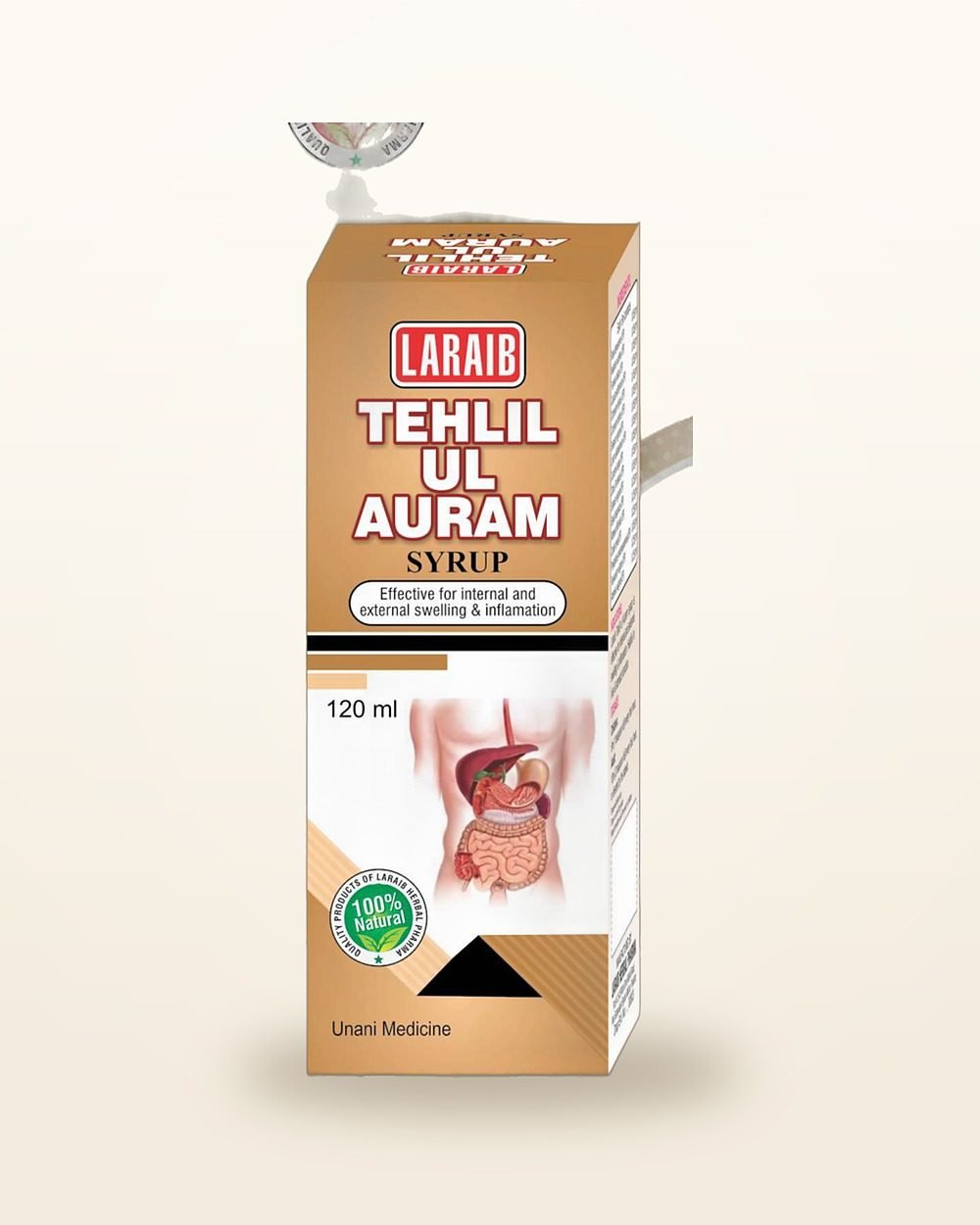 Tehlil ul Auram Syrup — Anti-Swelling Herbal Syrup — Laraib Herbal Pharma