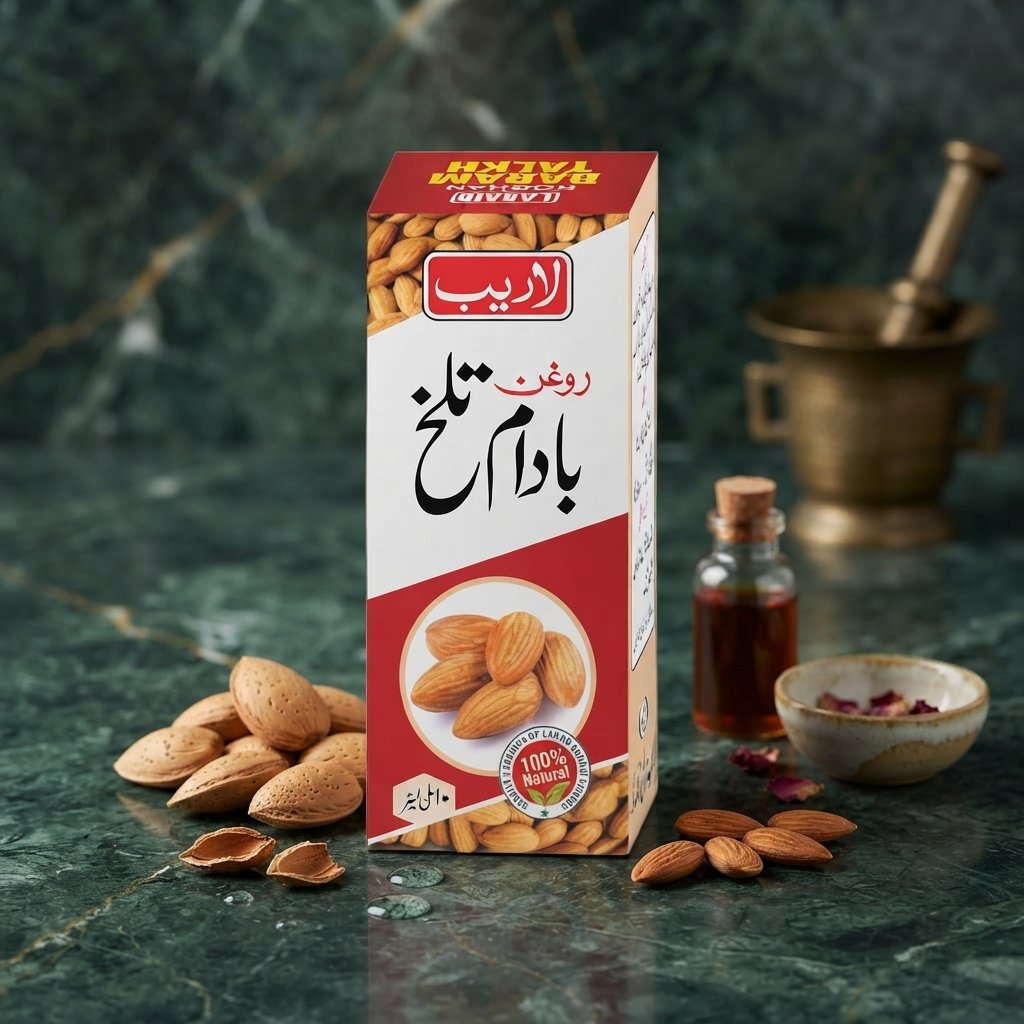 Roghan Badam Talkh — Bitter Almond Ear Oil