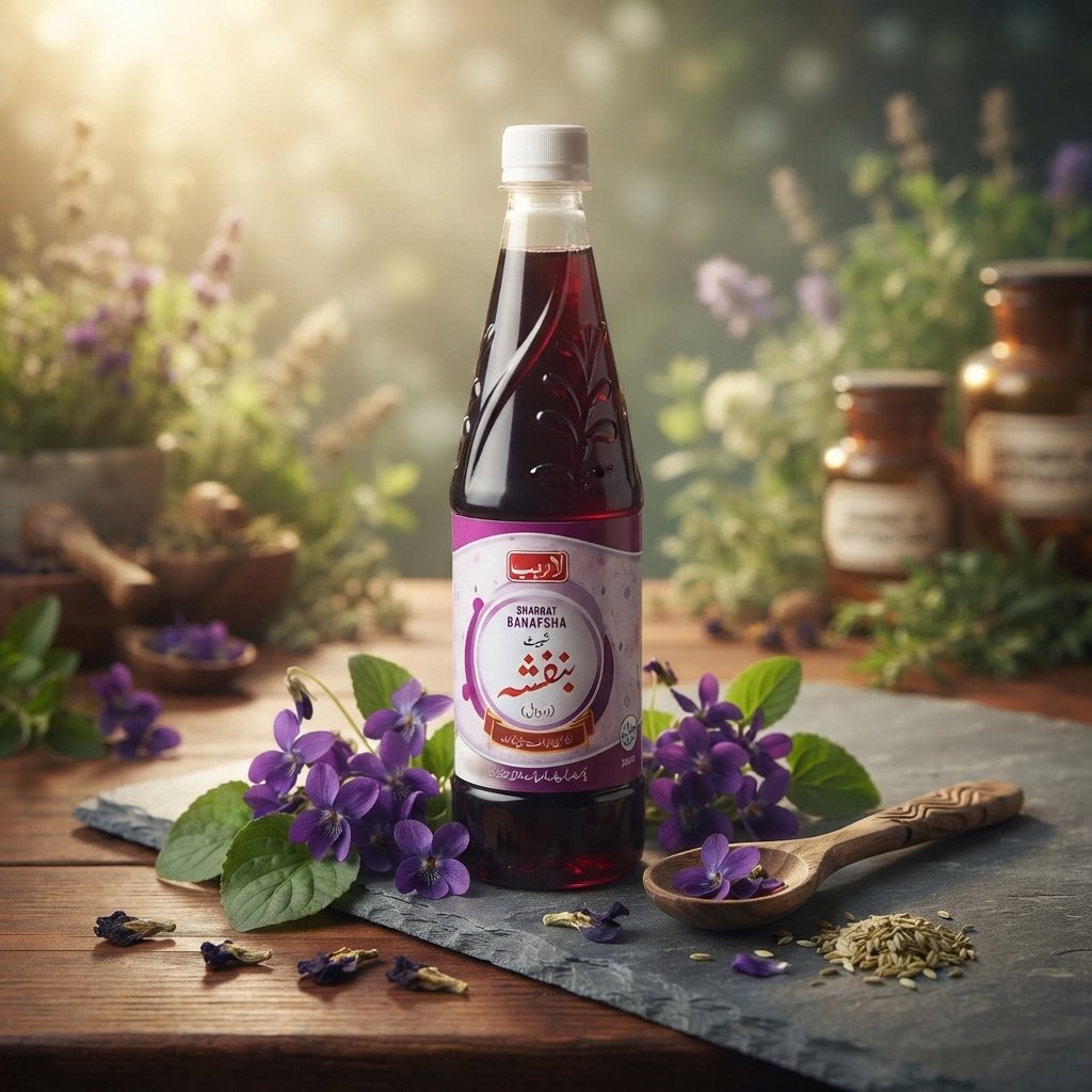 Sharbat Banafsha — Sweet Violet Syrup 800ml